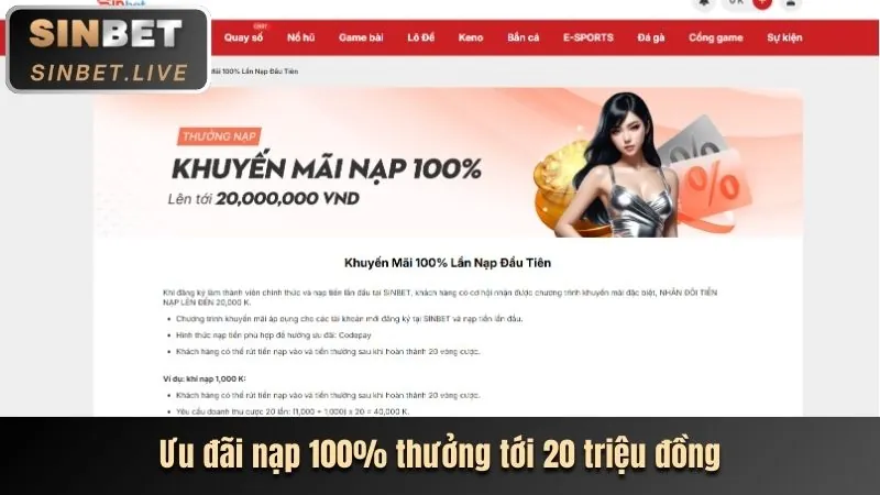 Chương trình hoàn trả không giới hạn tại m66
